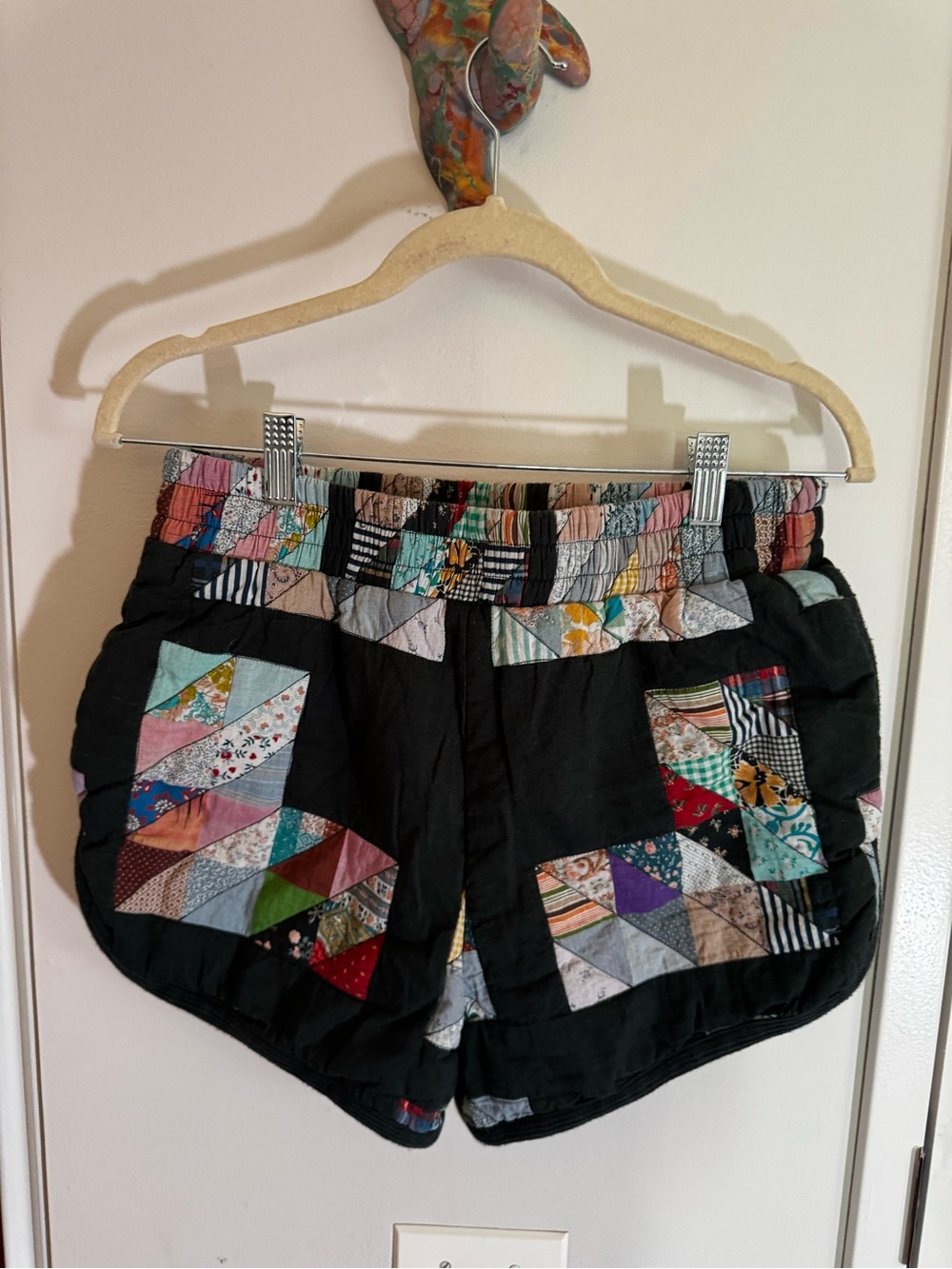 SEA NEW YORK TILIA PATCHWORK QUILTED SHORTS - Picture 2 of 7
